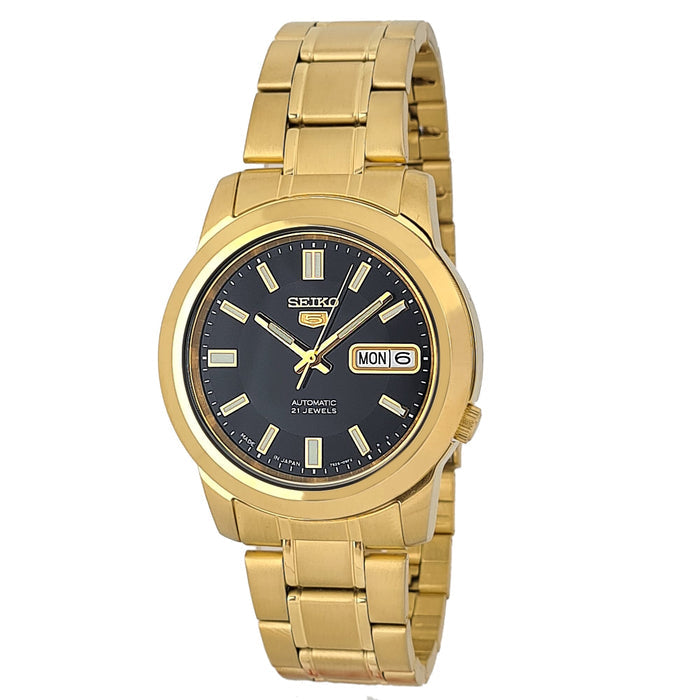 Seikostainless Steelanalog Watch For Men Snkk22J1