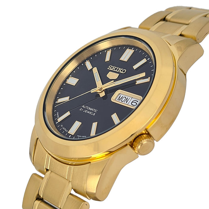 Seikostainless Steelanalog Watch For Men Snkk22J1