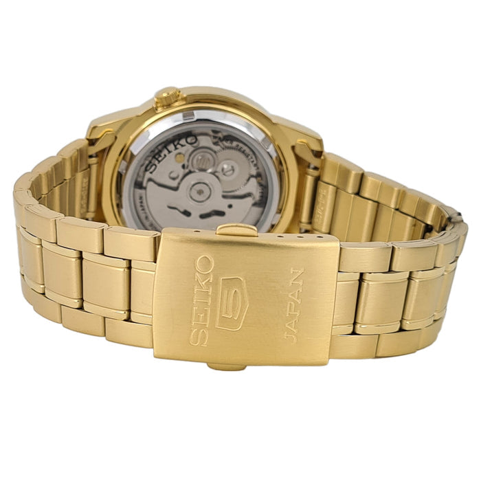 Seikostainless Steelanalog Watch For Men Snkk22J1