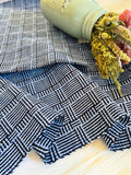 Stonewash Log Cabin Placemats or Runners Pattern