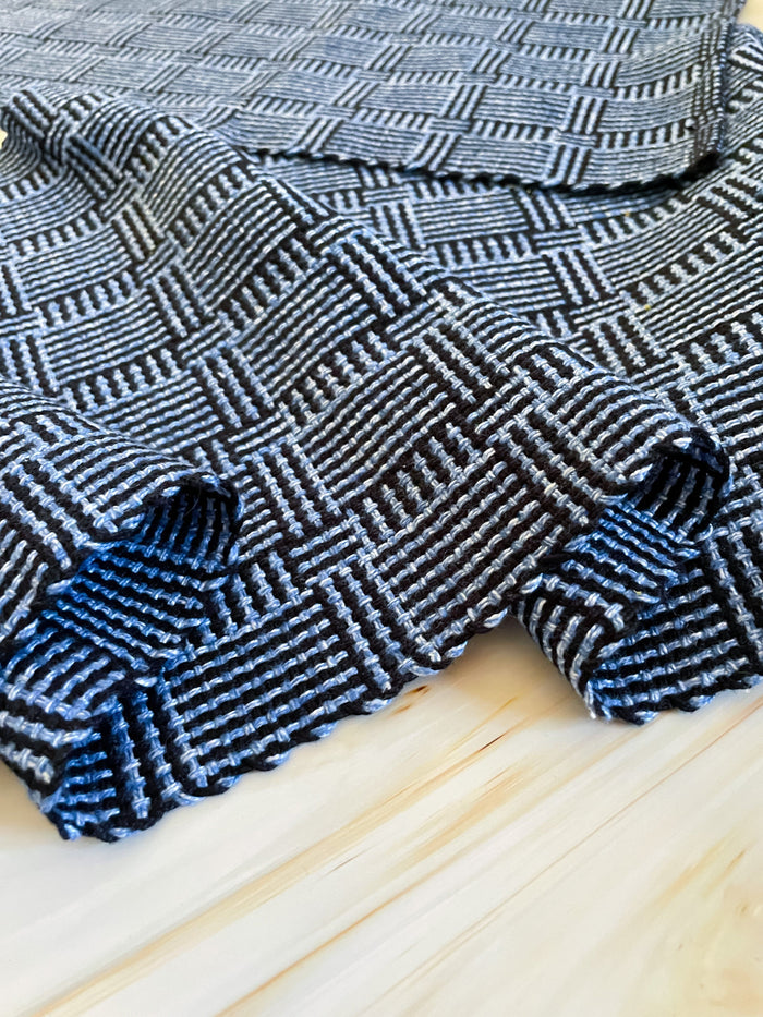 Stonewash Log Cabin Placemats or Runners Pattern