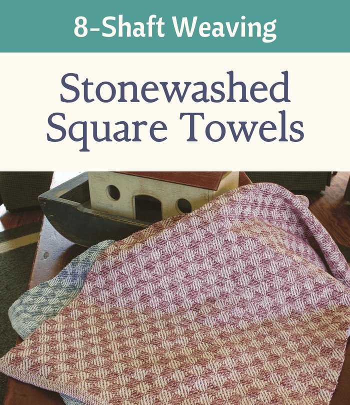 Stonewashed Square Towels