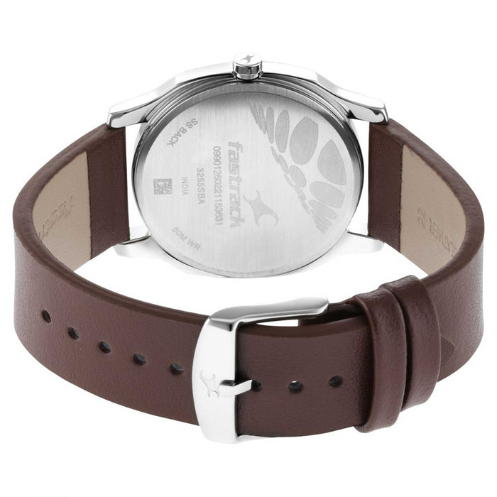 Stunner in Red Dial & Leather Strap 3255SL01