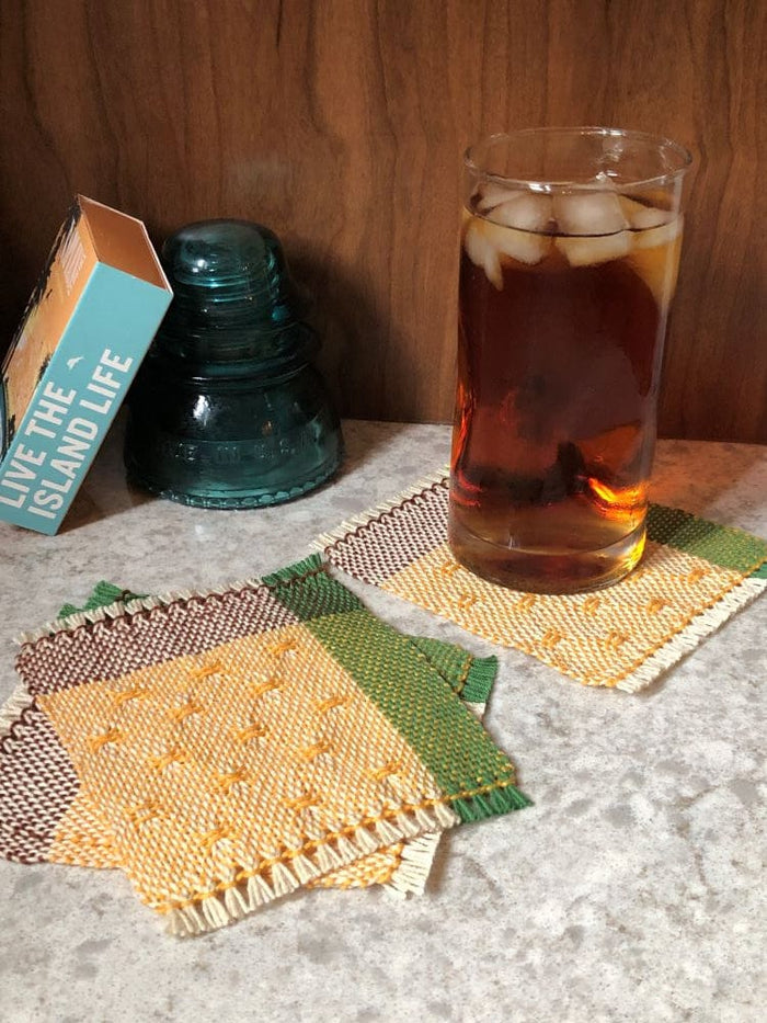 Sunflower or Snowflake Coasters