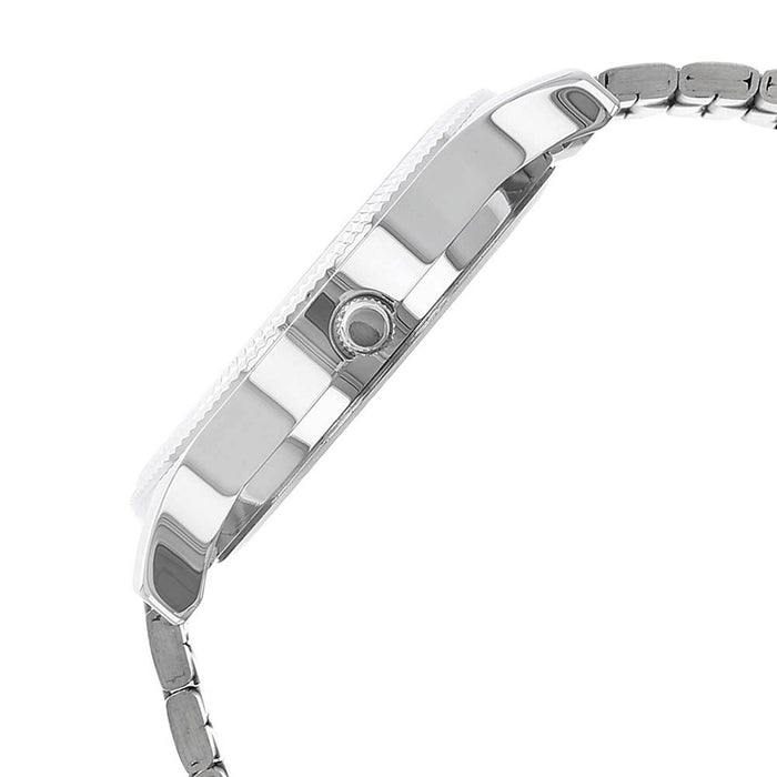 Titan 1650BM01 Two-Tone Stainless Steel Band Round Analog Watch for Men - Silver and Gold, bracelet
