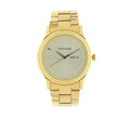 Titan 1650YM06 Stainless Steel Band Round Analog Watch for Men - Gold, bracelet