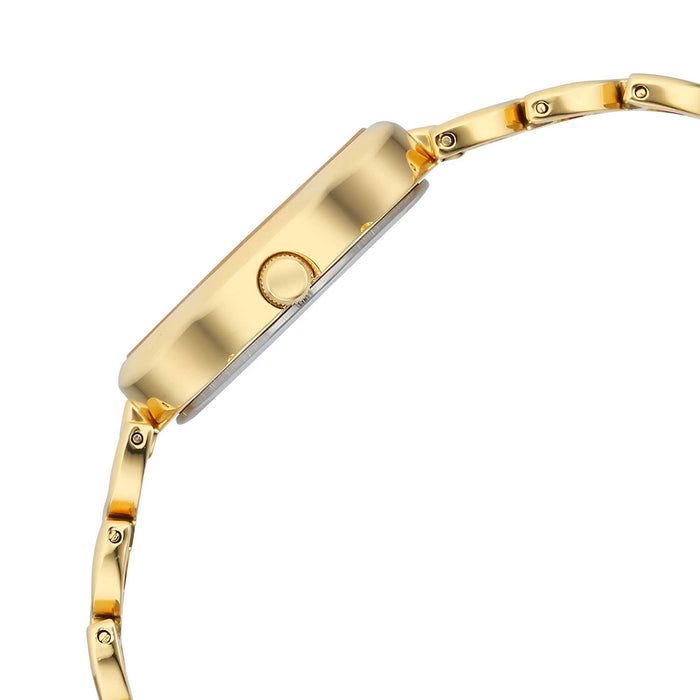 Titan Analog Beige Dial Women's Casual Watch, Yellow Plating
