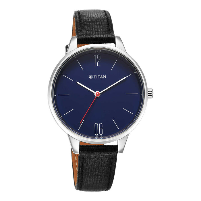 Titan Analog Blue Dial Women's Casual Watch