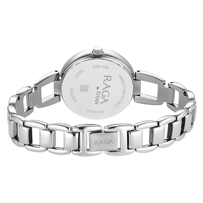 Titan Analog Blue Dial Women's Watch-2642SM02/NP2642SM02
