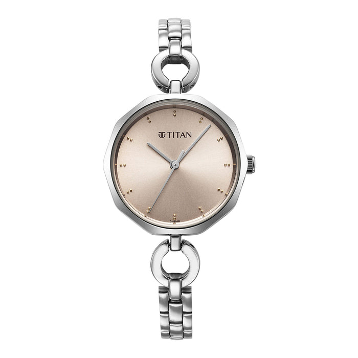 Titan Analog Clear Dial Women's Casual Watch