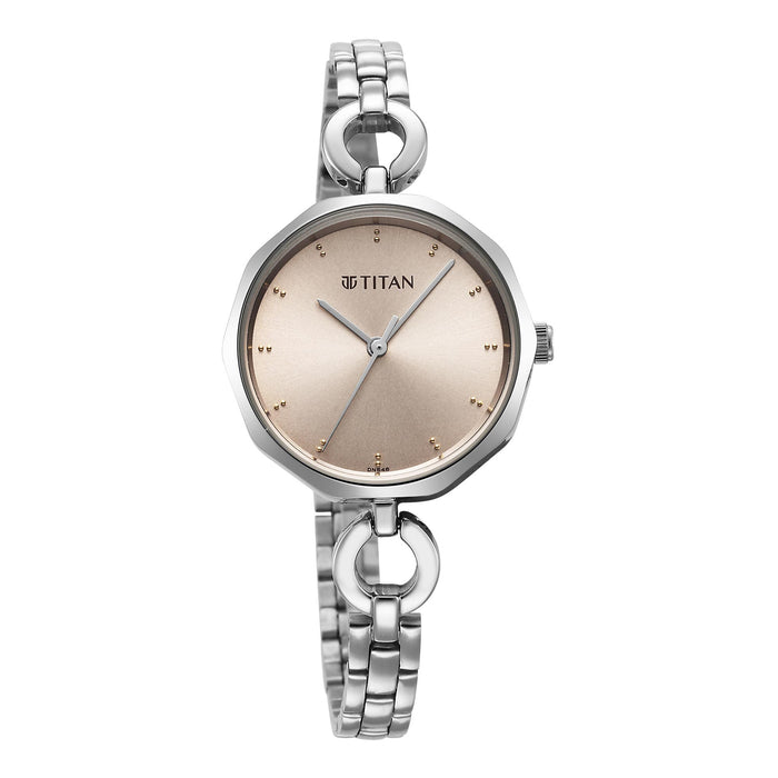 Titan Analog Clear Dial Women's Casual Watch