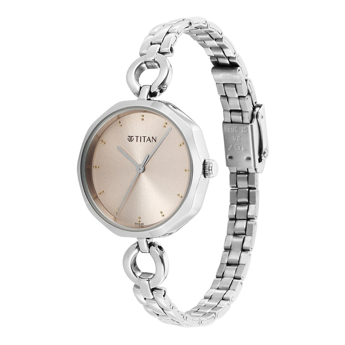 Titan Analog Clear Dial Women's Casual Watch