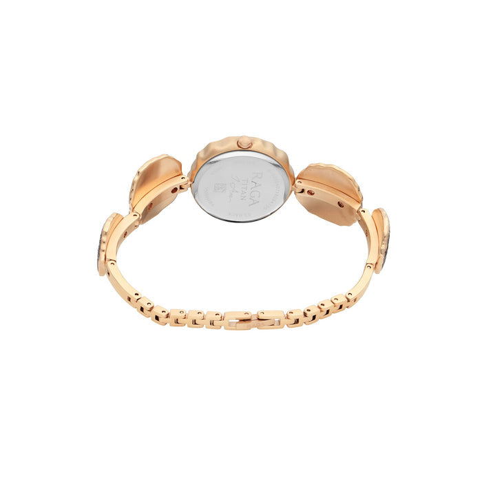 Titan Aster by Raga I Am Brown Dial Analog Watch for Women 95096KM01