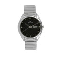 Titan Black Dial Silver Band Analog Stainless Steel Watch For Men -NR1578SM04