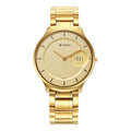 Titan Edge Metal Yellow Dial Stainless Steel Strap Watch for Men 1843YM02