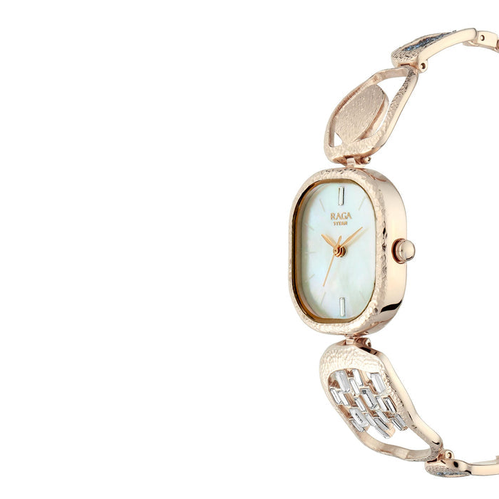 Titan Frost by Raga I Am Mother of Pearl Dial Analog Watch for Women 95098WM01