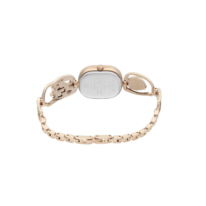 Titan Frost by Raga I Am Mother of Pearl Dial Analog Watch for Women 95098WM01