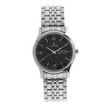 Titan Karishma Analog Black Dial Silver Band Men's Stainless Steel Watch-NL1636SM01/NR1636SM01