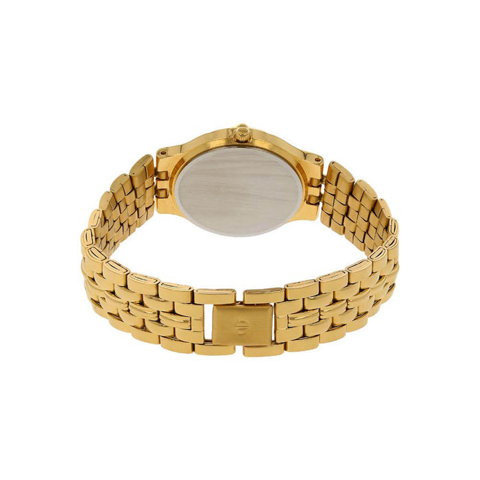 Titan Karishma Analog White Dial Men's Watch-NL1107YM07, Golden/White, Golden/White, bracelet