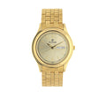 Titan Karishma Champagne Dial Analog Watch for Men 1648YM05, Yellow, bracelet