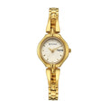 Titan Karishma Ladies Upg Gold Round Dial Stainless Steel Strap Watch For Women