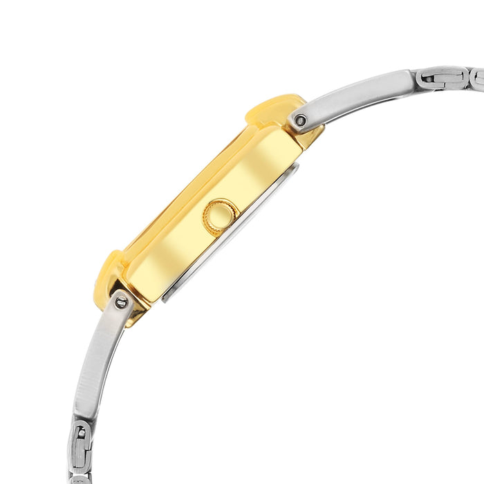 Titan Karishma Ladies Upg Silver Round Dial Stainless Steel Strap Watch For Women