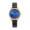 Titan Karishma Quartz Analog Blue Leather Strap for Women 2679WL01