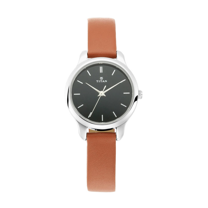 Titan Ladies Neo IV Black Dial Watch 2481SL12