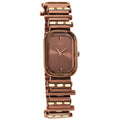 Titan Love All Brown Dial Brown Brass Strap Watch 95154QM01