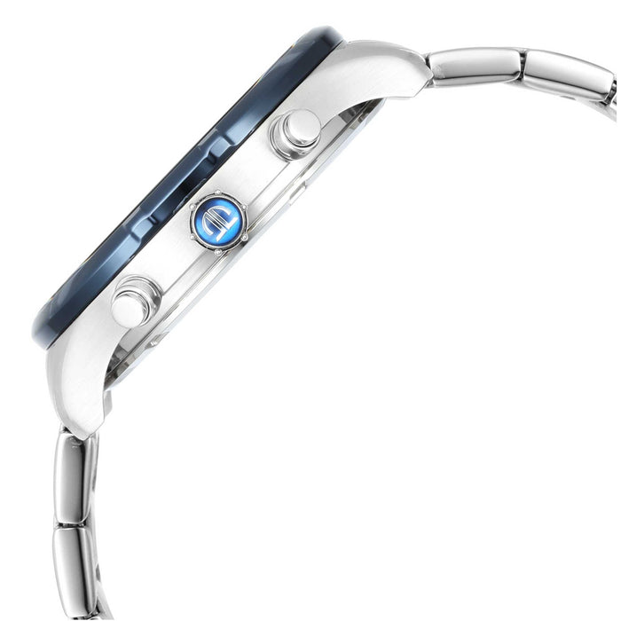 Titan Maritime Watch with Blue Dial & Stainless Steel Strap 1873KM02