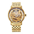 Titan Mechanical Slimline Golden Dial Watch for Men 90158YM01