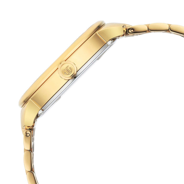 Titan Mechanical Slimline Golden Dial Watch for Men 90158YM01