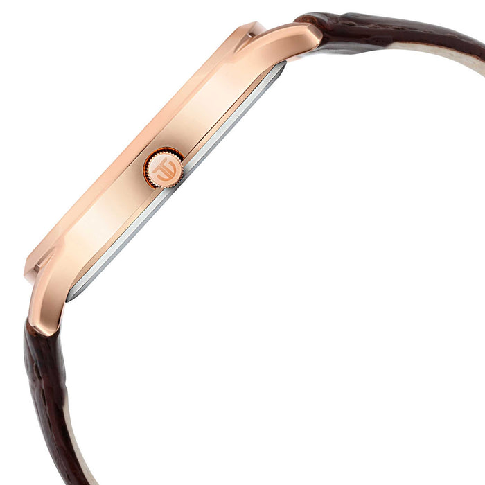 Titan Men's Analog Rose Gold Dial Watch-NP1825WL02/NP1825WL02, Rose Gold, strap