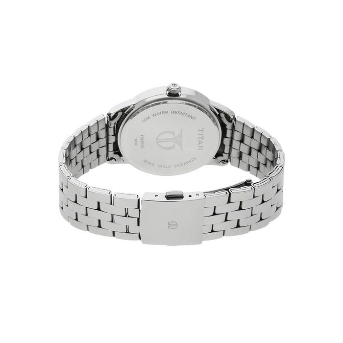 Titan Neo Analog Silver Dial Men's Watch NM1584SM03/NN1584SM03