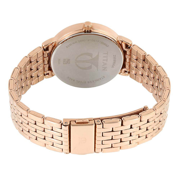 Titan Neo Beige Dial Multifunction Watch For Women 2569WM02