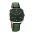 Titan Neo Curve Quartz Analog with Date Green Dial Stainless Steel Strap Watch For Men 1885SL04