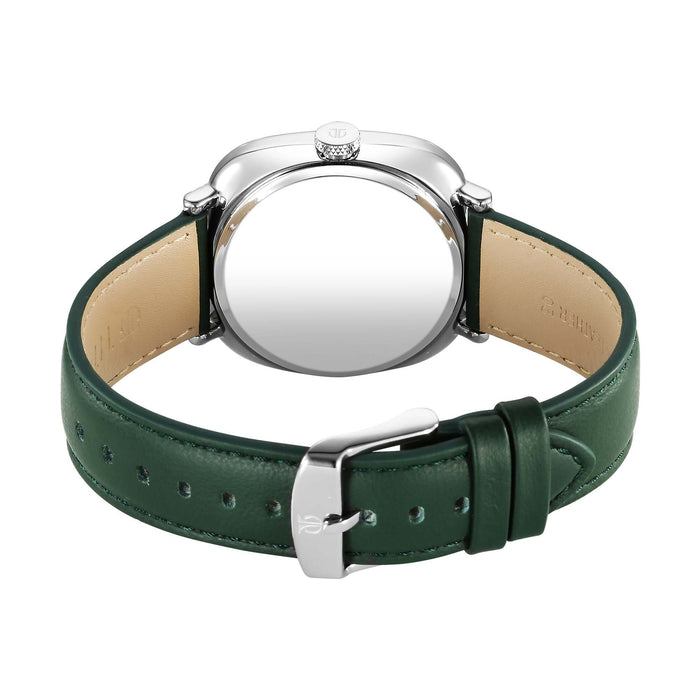 Titan Neo Curve Quartz Analog with Date Green Dial Stainless Steel Strap Watch For Men 1885SL04