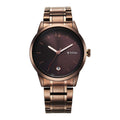 Titan Neo Splash Brown Dial Analog Stainless Steel Strap Watch for Men 1806QM03