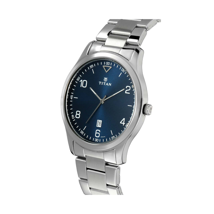 Titan NM1770SM03 / NL1770SM03 Men's Neo Analog Blue Dial Watch