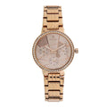 Titan Purple Whimsy Rose Gold Dial Multifunction Watch for Women 95058WM02