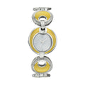 Titan Quartz Analog Silver Dial Stainless Steel Strap Watch for Women 9821SM05