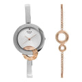 Titan Raga Espana Flemenco by Titan Silver Dial Analog Watch for Women 95051KM02