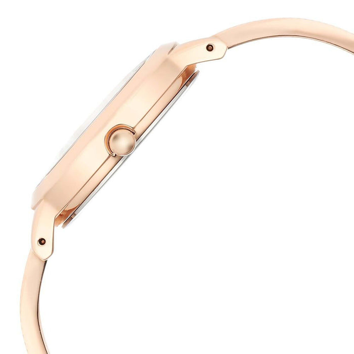 Titan Raga Memoirs Quartz Analog White Dial With Rose Gold Color Metal Strap Watch For Women 2754WM01