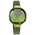 Titan Raga Moments of Joy Watch with Green Dial & Brass Strap 95134QM01
