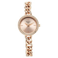 Titan Raga Showstopper Quartz Analog Rose Gold Round Dial Rose Gold Metal Strap Watch For Women 95288WM01