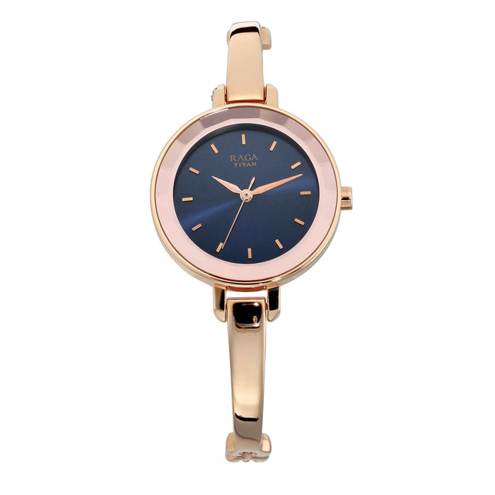 Titan Raga Viva Analog Silver Dial Women's Watch-2575WM02