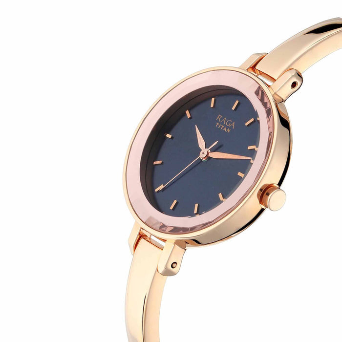 Titan Raga Viva Analog Silver Dial Women's Watch-2575WM02