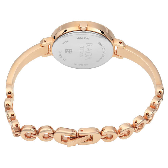 Titan Raga Viva Analog Silver Dial Women's Watch-2575WM02