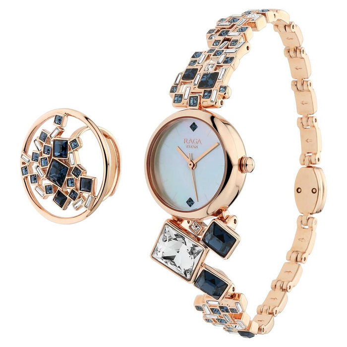 Titan Raga Women's Watch with Ring (95106wm02) 95106WM02