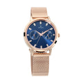 Titan Sparkle Blue Dial Analog Multi Function Watch for Women 2569WM05